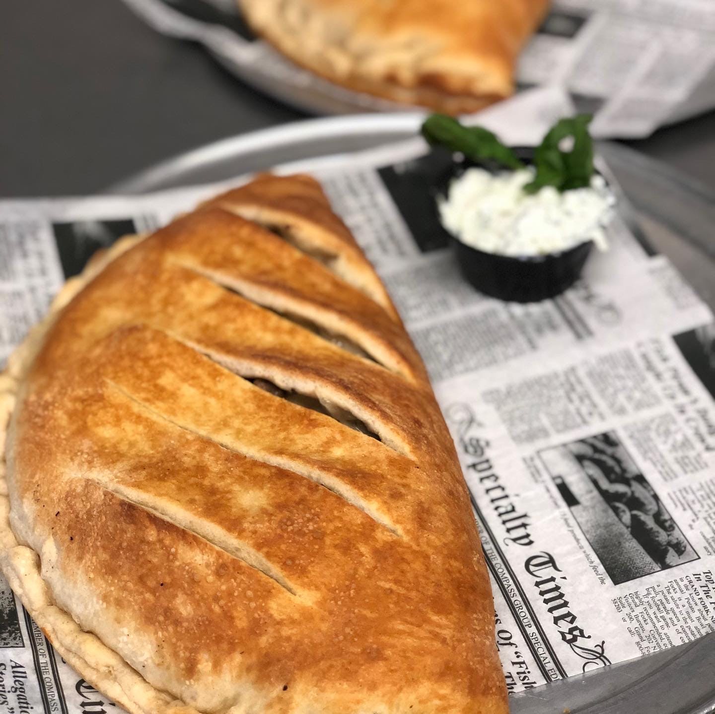 Order Plain Calzone - Regular 12'' food online from Fontana Pizza & Grill store, Exton on bringmethat.com
