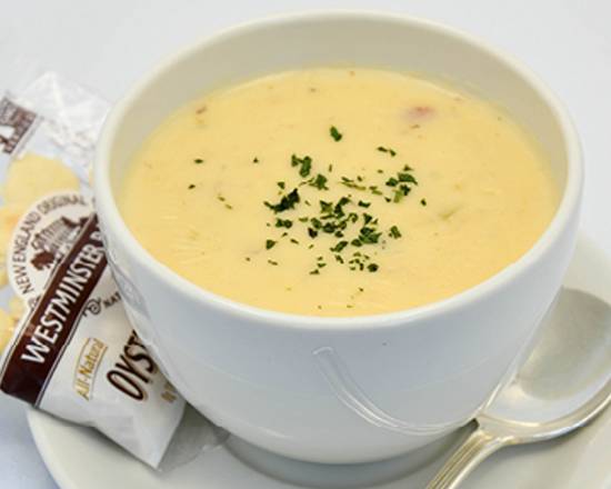 Order New England Clam Chowder food online from The Oceanaire Seafood store, Indianapolis on bringmethat.com
