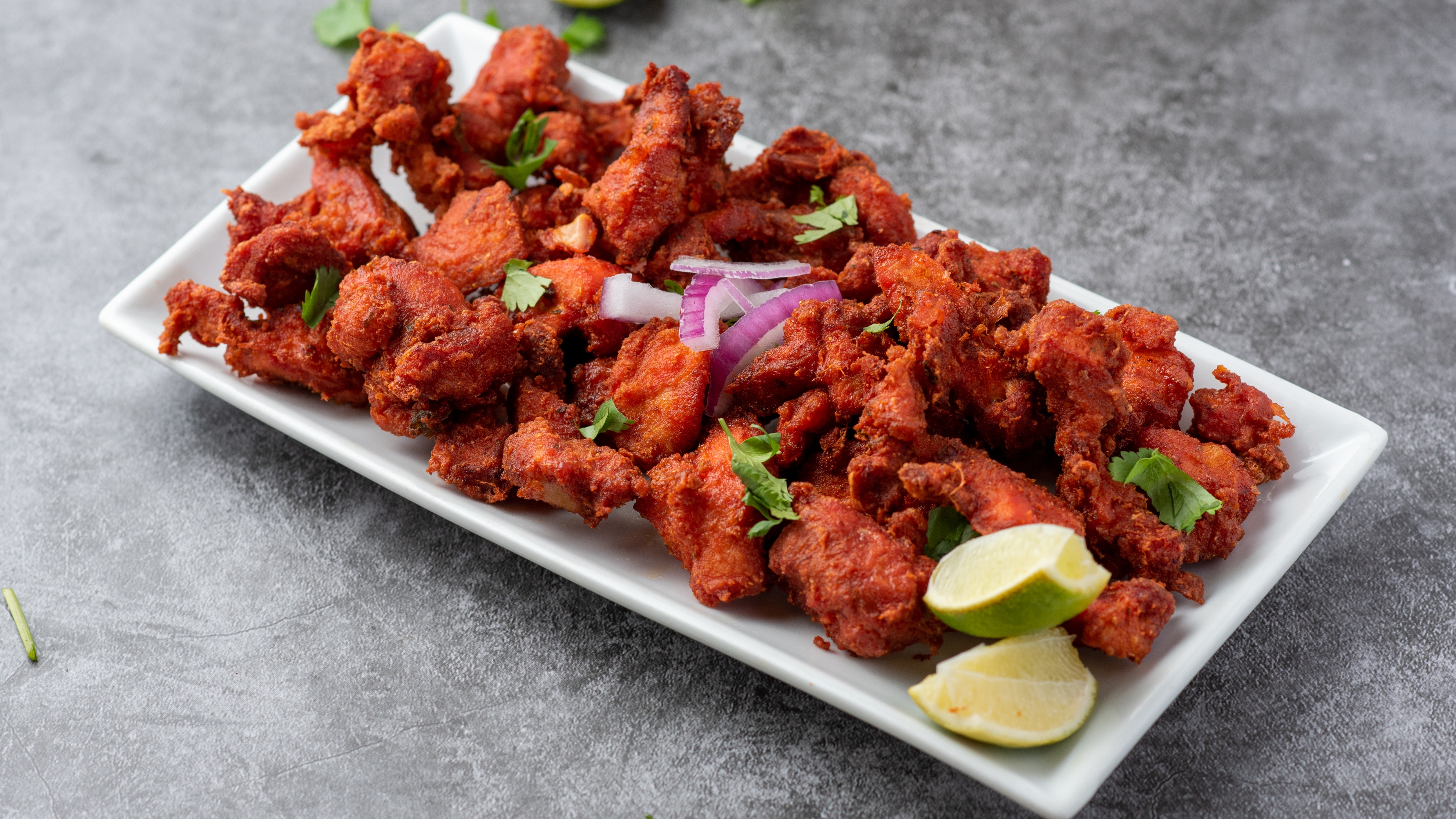 Order Chennai Style Chicken 65 food online from Sangam Chettinad Indian Cuisine store, Austin on bringmethat.com