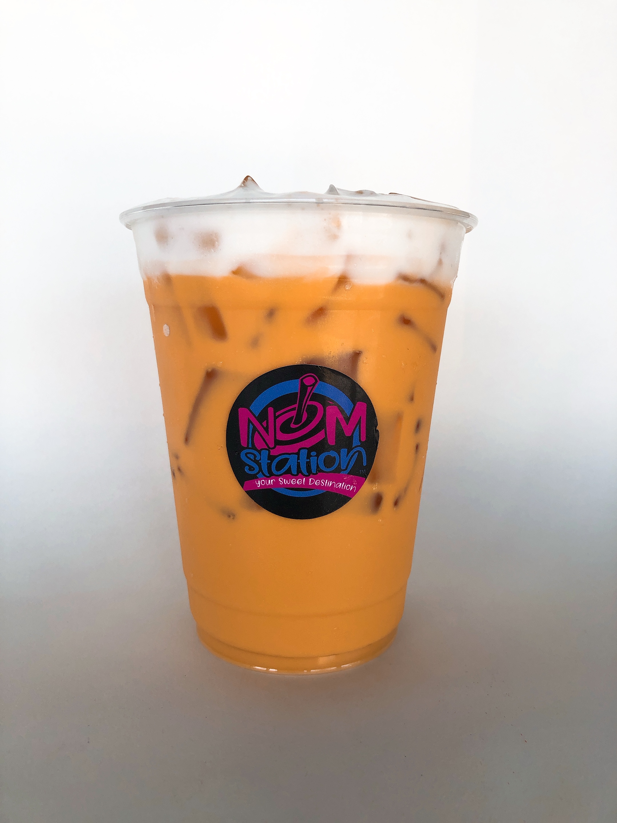 Order Signature Thai Tea Milk Tea food online from Nom Station store, Marietta on bringmethat.com
