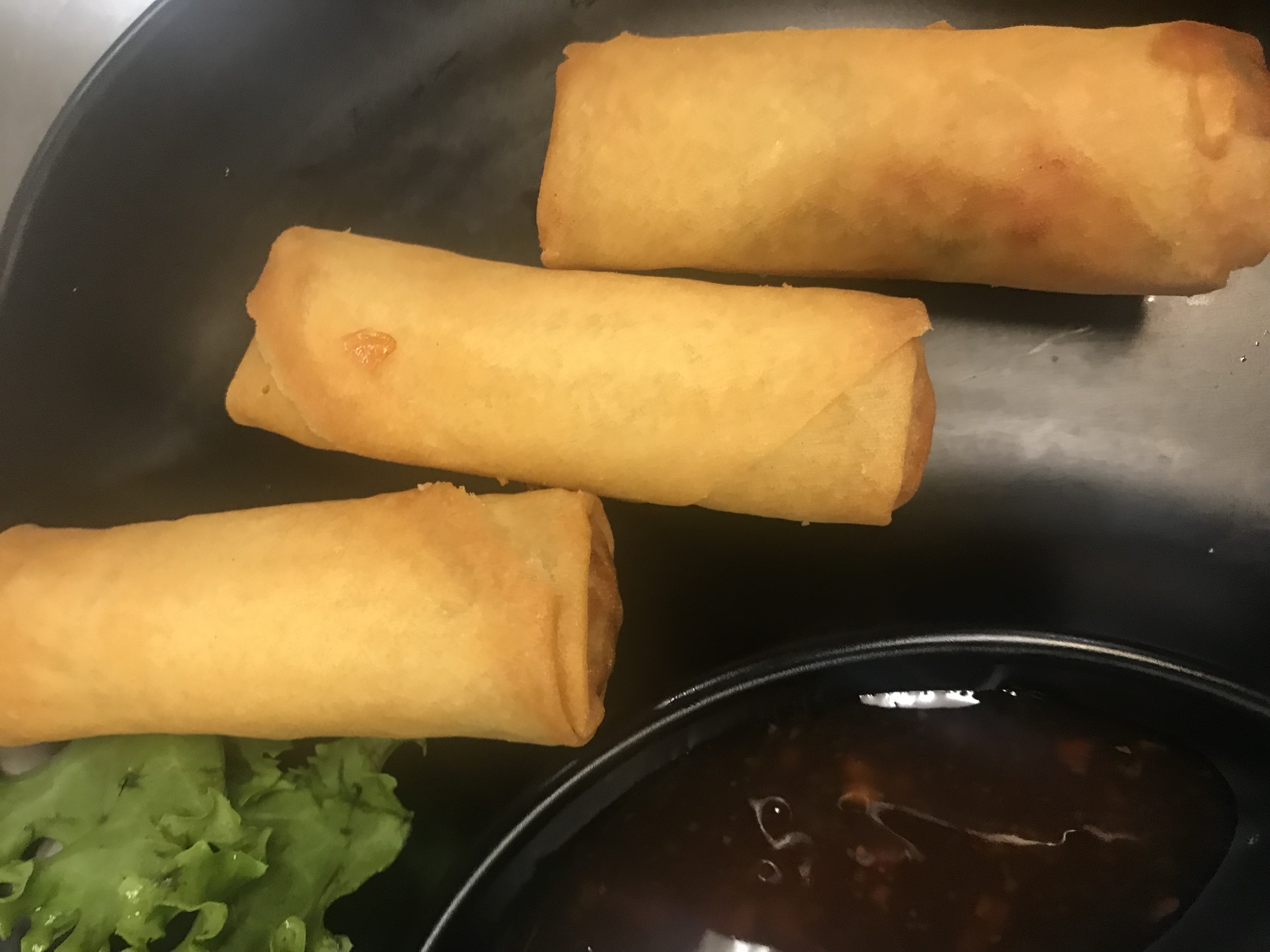 Order Vegetable Spring Roll food online from Megu Sushi Japanese Cuisine store, Cherry Hill on bringmethat.com