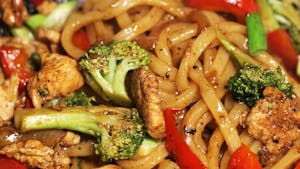 Order Chicken Yaki Udon
 food online from Sushi Little Tokyo Restaurant store, Cary on bringmethat.com