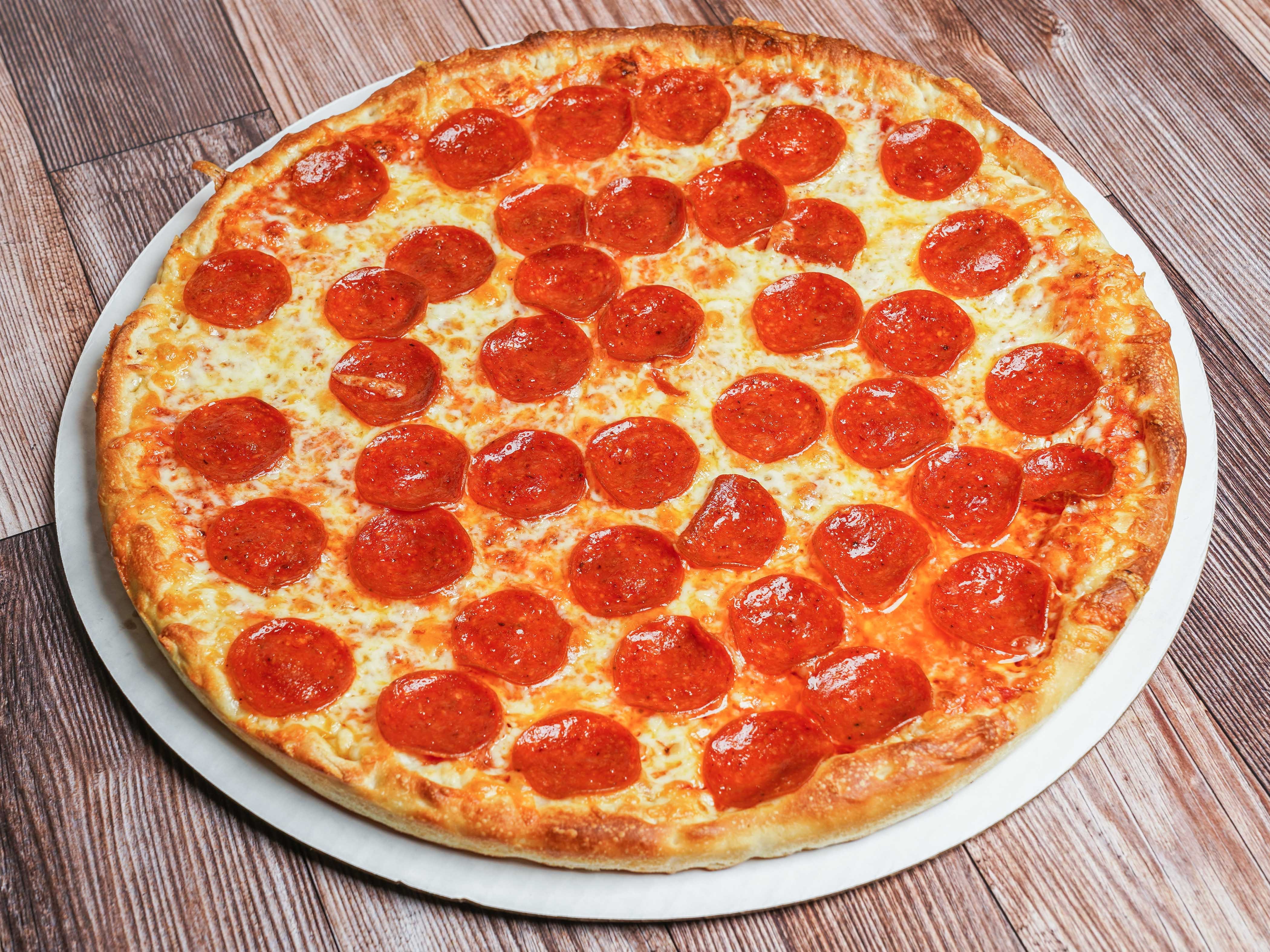 Order Pepperoni  Pizza food online from Nick Roast Beef & Pizza store, Peabody on bringmethat.com