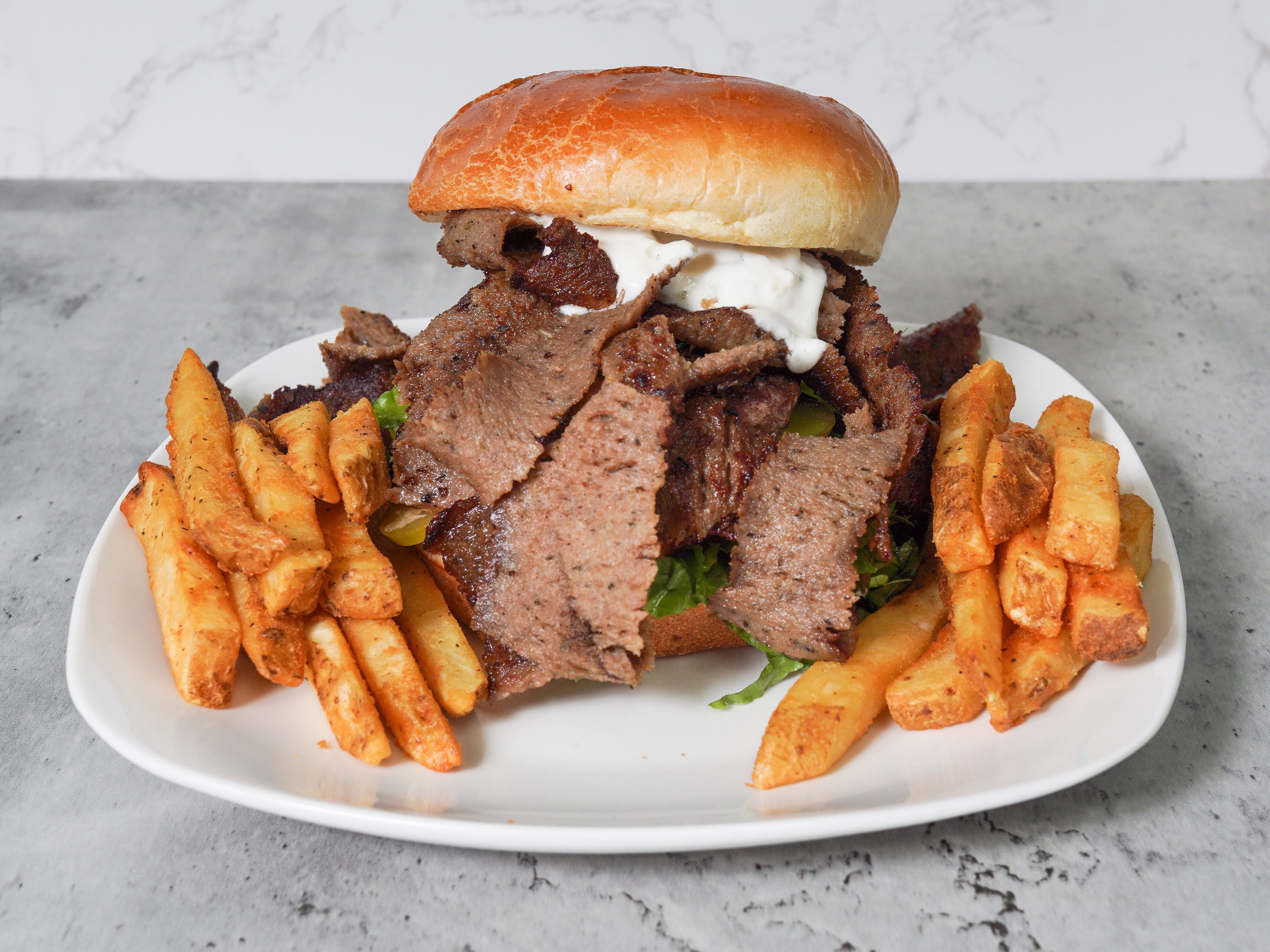 Order Tony's Gyro Steak Burger food online from Tony's Philly Steak store, Chicago on bringmethat.com