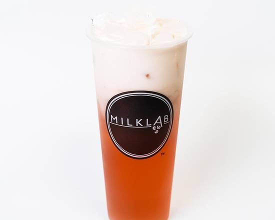Order Rose Milk Tea food online from MILKLAB store, Durham on bringmethat.com