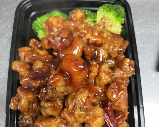 Order S7. General Tso's Chicken food online from China One store, Garfield on bringmethat.com