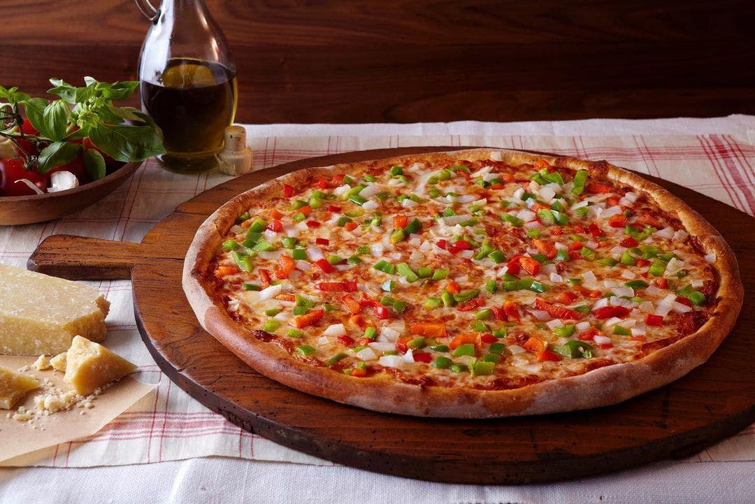 Order Veggie Lover Pizza - Small 12" (6 Slices) food online from Villa Pizza store, Fairview on bringmethat.com