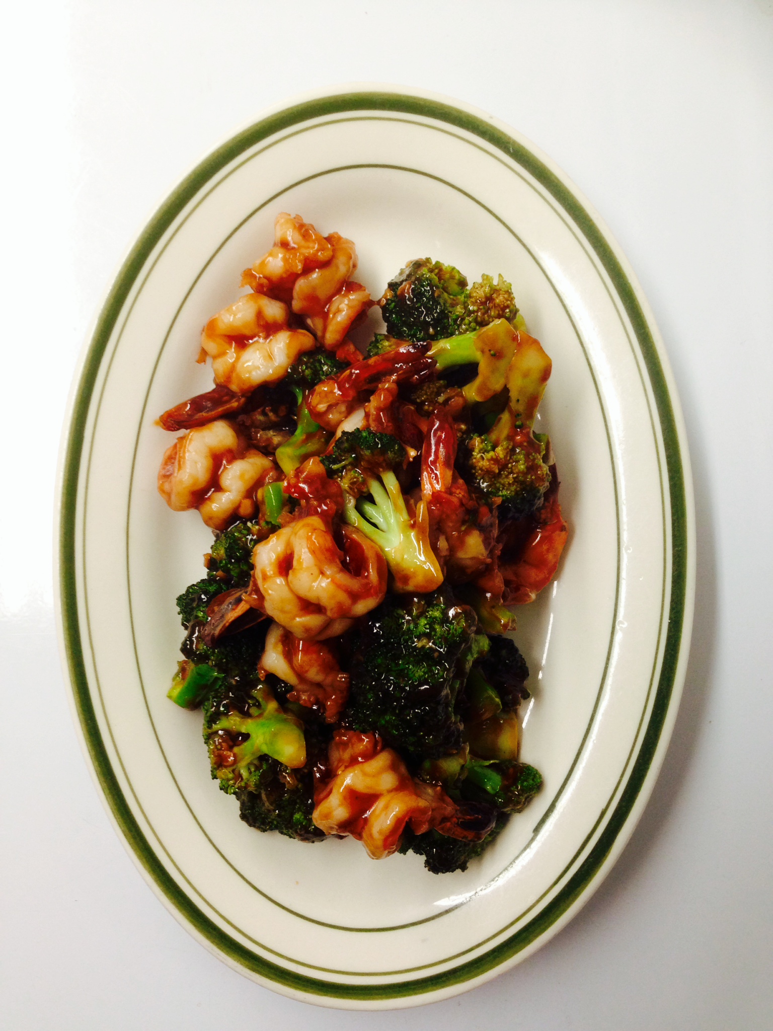 Order CH4. Shrimp with Broccoli food online from Hyo dong gak store, New York on bringmethat.com
