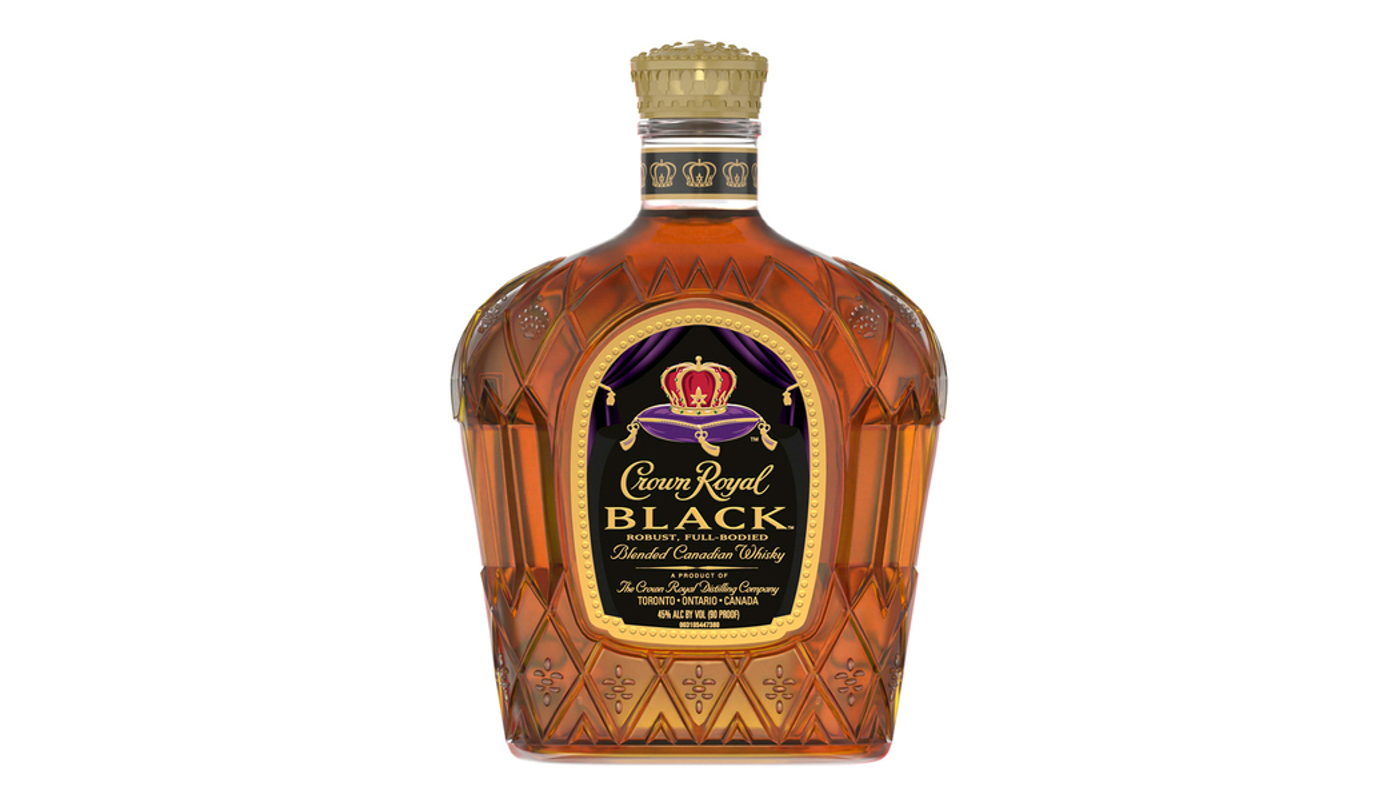 Order Crown Royal Black Blended Canadian Whisky 750mL food online from Orcutt Liquor & Deli store, Orcutt on bringmethat.com