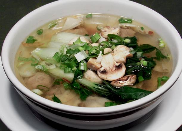 Order Wonton Soup food online from Ginger Cafe store, Sunnyvale on bringmethat.com