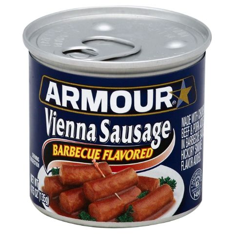 Order Armour Vienna Sausage Barbecue Flavored 5oz food online from 7-Eleven store, Cockeysville on bringmethat.com