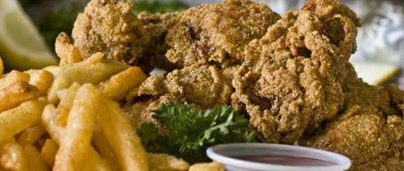 Order Fried Oyster food online from Sharks Fish and Chicken store, Baltimore on bringmethat.com
