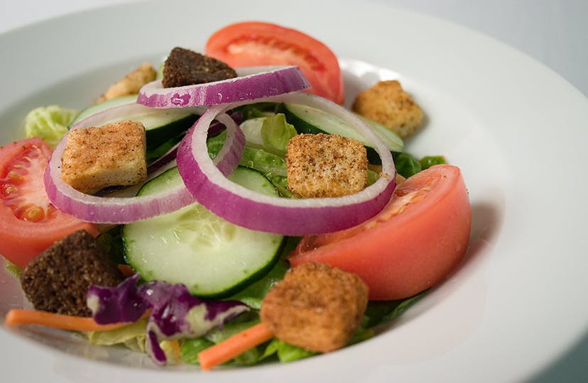 Order House Salad - Large food online from NYPD Pizza store, Orlando on bringmethat.com