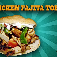 Order Chicken Fajita Torta food online from Crazy Fruits 3 store, Austin on bringmethat.com