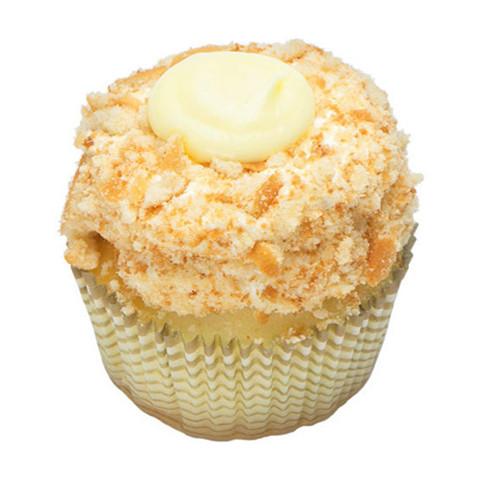 Order Banana Cream Pie Cupcake  food online from House Of Cupcakes store, East Brunswick on bringmethat.com