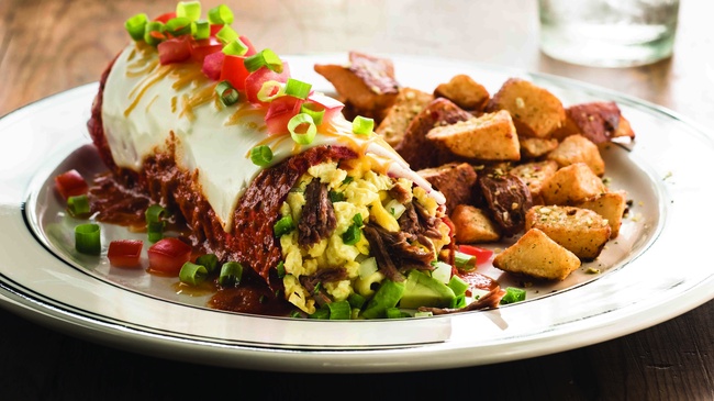 Order Chipotle Breakfast Burrio food online from Mimis Cafe store, Antioch on bringmethat.com