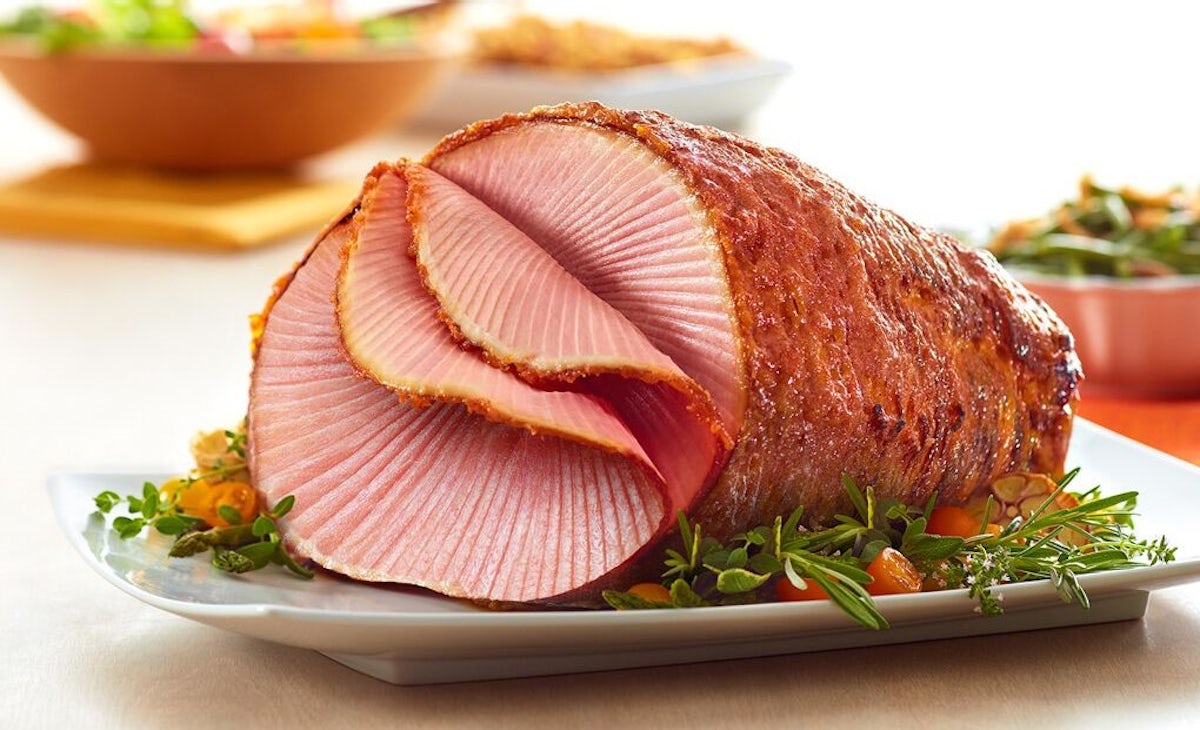 Order 10-10.99 lb. Honey Baked Ham food online from The HoneyBaked Ham Company store, Baton Rouge on bringmethat.com