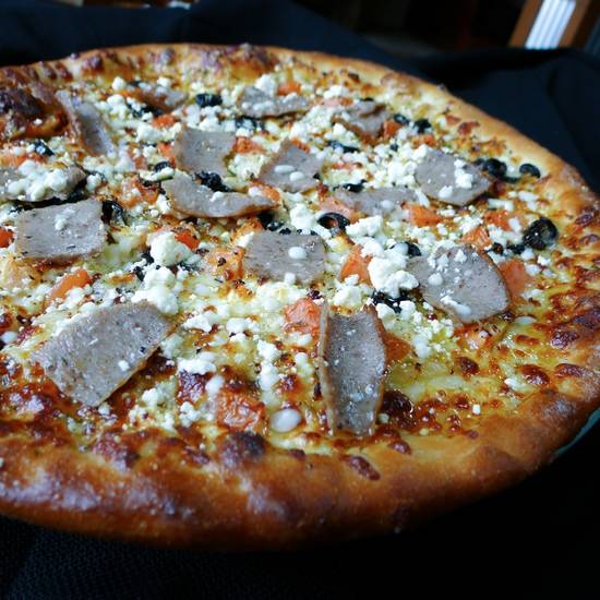Order XL EuroGyro Pizza food online from Eurogyro store, Akron on bringmethat.com