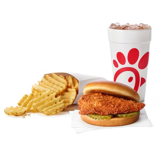 Order Chick-fil-A® Spicy Chicken Sandwich Meal food online from Chick-Fil-A store, Canton on bringmethat.com