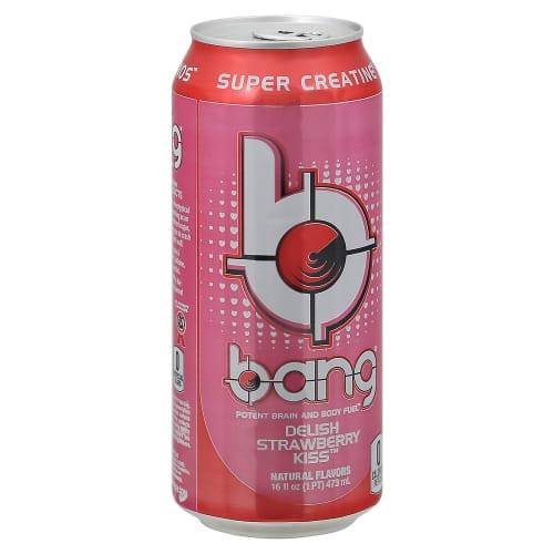 Order Bang · Super Creatine Delish Strawberry Kiss Energy Drink (16 fl oz) food online from Mesa Liquor store, Mesa on bringmethat.com