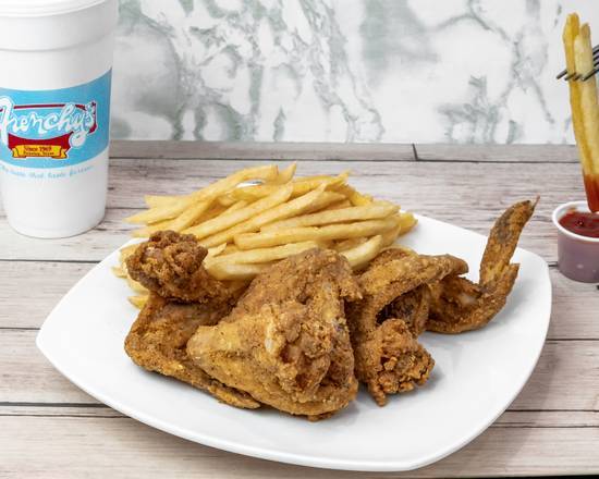 Order The 5 Wing food online from Frenchy's Chicken store, Humble on bringmethat.com