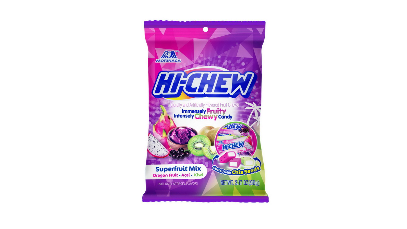 Order Hi-Chew Superfruit Bag 3.17oz food online from Extramile store, San Bernardino on bringmethat.com