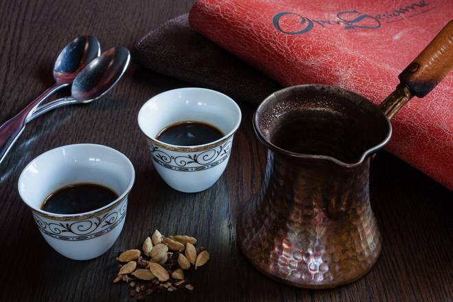 Order Turkish Coffee food online from Open Sesame - West Hollywood store, Los Angeles on bringmethat.com