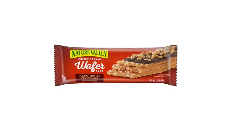 Order Nature Valley Peanut Butter Chocolate Wafer Bar food online from Trumbull Mobil store, Trumbull on bringmethat.com