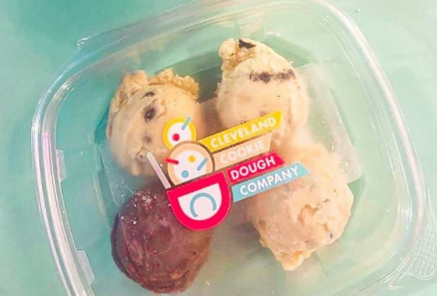 Order Cookie Dough Flight food online from Remixx Ice Cream Cereal Bar store, Cleveland on bringmethat.com