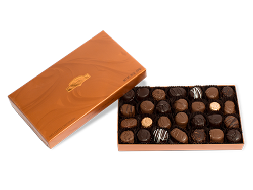 Order Soft Center Chocolates Gift Box food online from Rocky Mountain Chocolate Factory store, Fresno on bringmethat.com