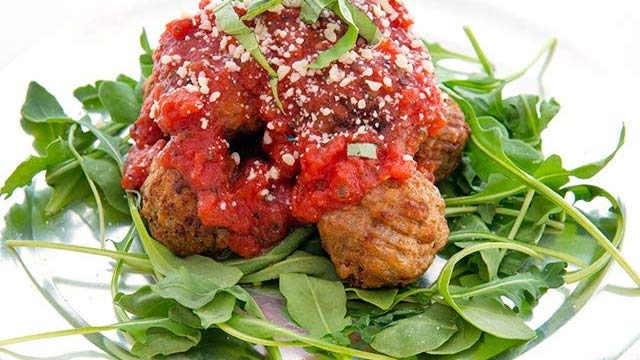 Order meatballs food online from Make Pizza+Salad store, San Diego on bringmethat.com