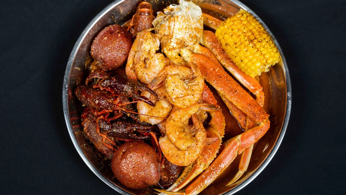 Order Tuesday Specials food online from Red Crab Juicy Seafood store, Cleveland on bringmethat.com