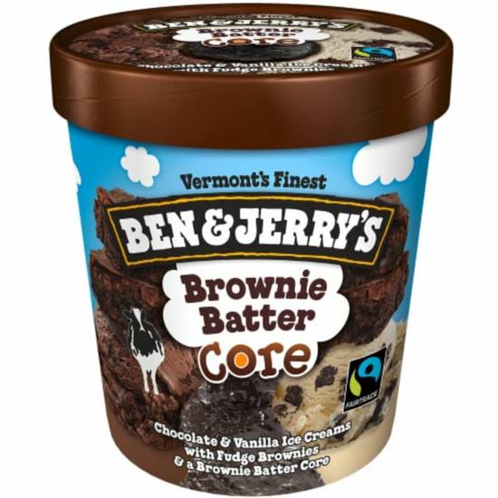Order Ben & Jerry's Ice Cream - Core - Brownie Batter food online from IV Deli Mart store, Goleta on bringmethat.com