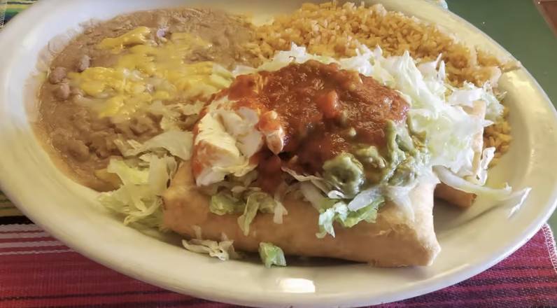 Order Chimichangas food online from Celia's Mexican Restaurant store, Antioch on bringmethat.com