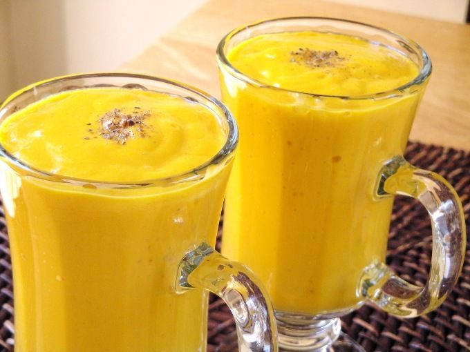 Order Mango Lassi food online from Chef of India store, Jersey City on bringmethat.com