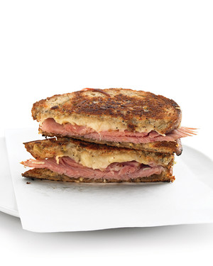 Order Ham & Cheese Sandwich food online from Aura Espresso Room store, Lancaster on bringmethat.com