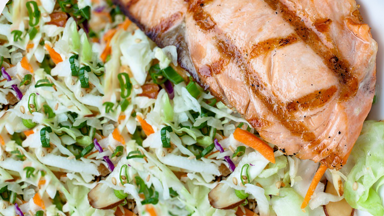 Order Grilled Salmon Salad food online from SanSai Japanese Grill store, Chatsworth on bringmethat.com