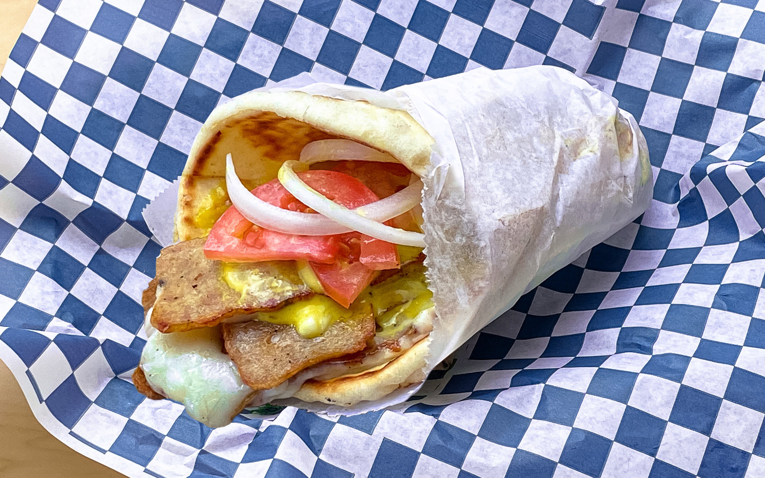 Order Chicken Gyro food online from Mina And Dimi Greek House store, San Antonio on bringmethat.com