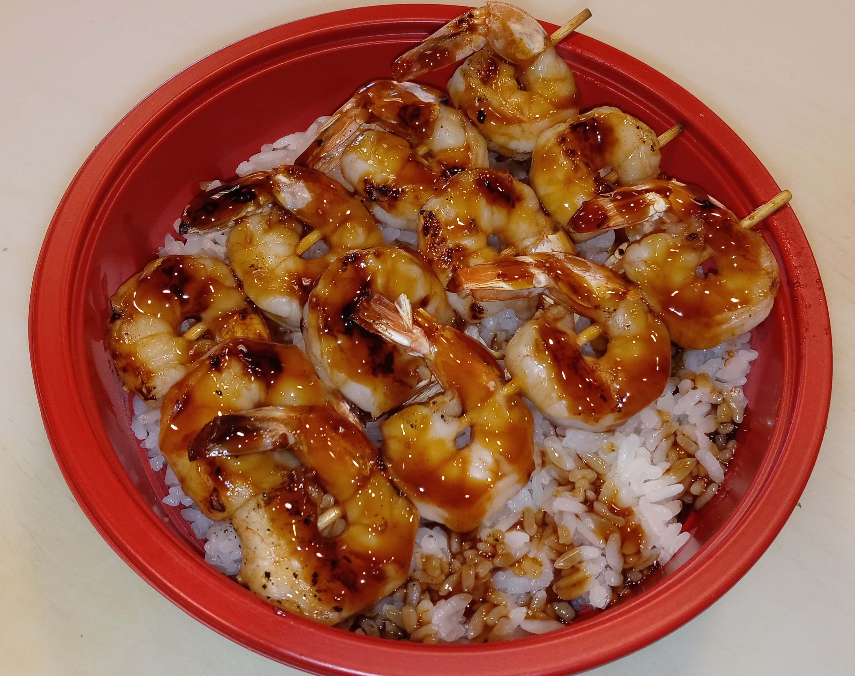 Order Shrimp Bowl food online from California Teriyaki Grill store, Mission Viejo on bringmethat.com