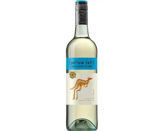 Order Yellow Tail Sauvignon Blanc, 750mL white wine (11.5% ABV) food online from Pacific Liquor Market store, Bell Gardens on bringmethat.com