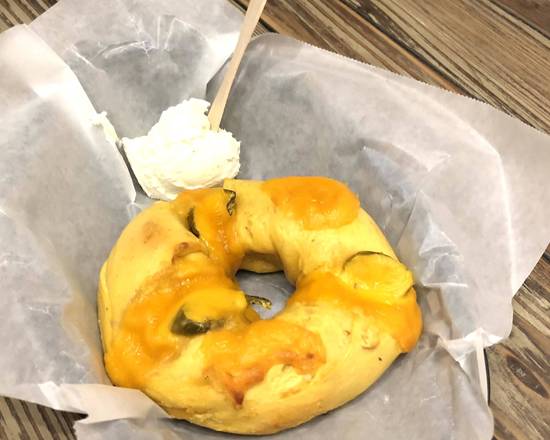 Order Bagel and a Schmear food online from Iron Horse Steamers store, Pickens County on bringmethat.com