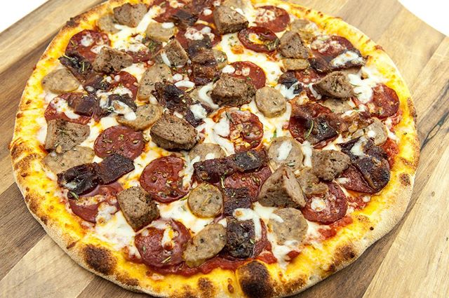 Order Quattro Carne Pizza food online from Stone Hot Pizza store, Falls Church on bringmethat.com