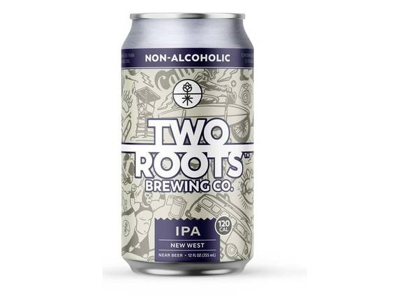 Order Two Roots New West - Non-Alcoholic Hazy IPA - 6x 12oz Cans food online from Mac's Liquor store, Hopkins on bringmethat.com