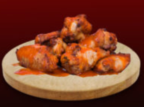 Order 6 Pieces Buffalo Wings Only food online from Tasty Chicken 5 Dollar Pizza & Grill store, Minneapolis on bringmethat.com