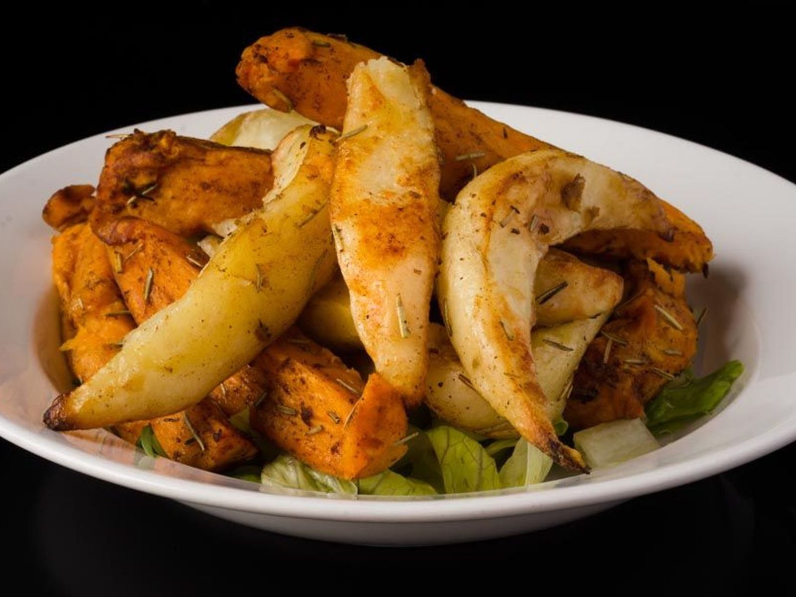 Order Home Style Potatoes & Yam food online from cafe muscat store, Fresh Meadows on bringmethat.com