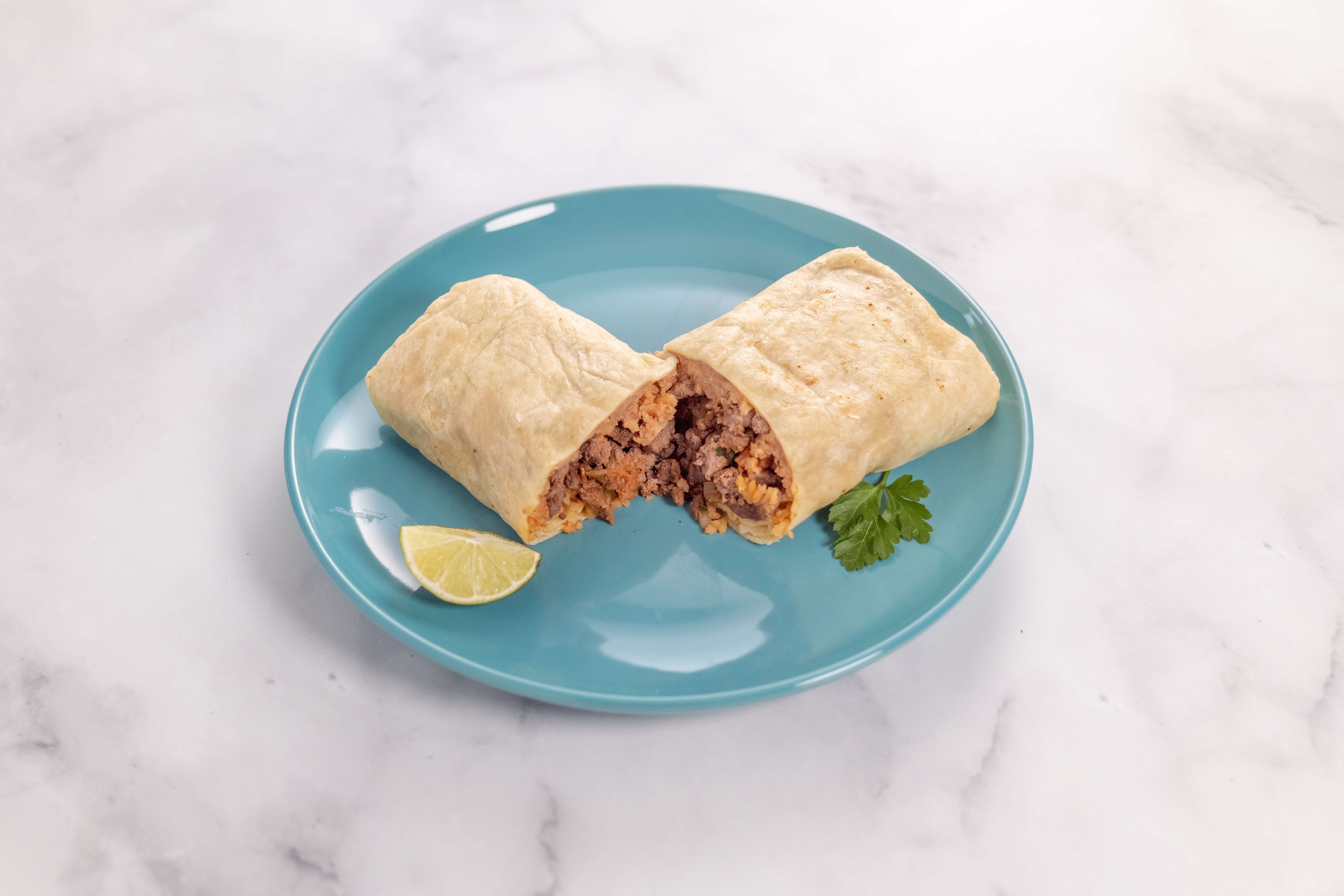 Order Burrito Regular food online from Los Arcos store, Sunland on bringmethat.com