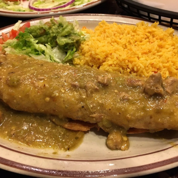 Order Chimichanga Smothered food online from Los Cucos Mexican Cafe - Sandy, Utah store, Sandy on bringmethat.com