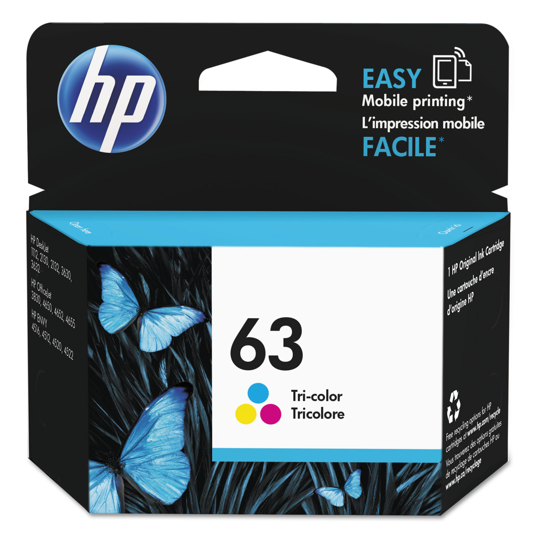 Order HP 63 Ink Cartridge, Tri-Color food online from Rite Aid store, Antelope on bringmethat.com