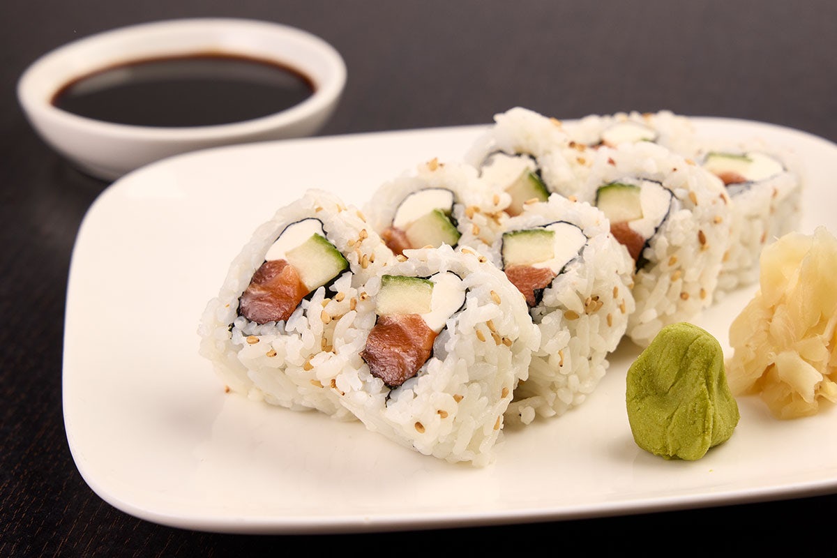 Order PHILADELPHIA ROLL food online from Benihana store, Las Vegas on bringmethat.com