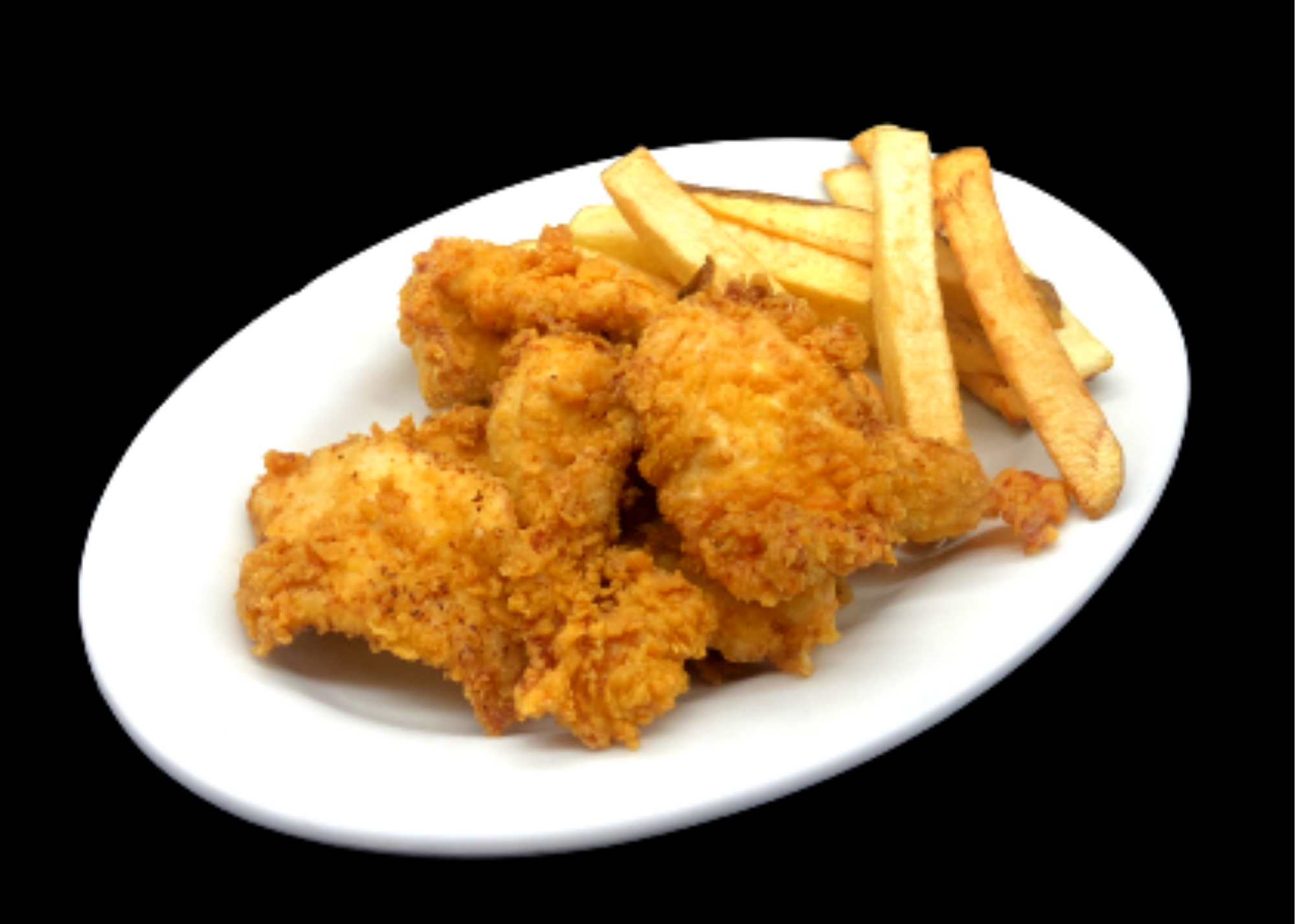 Order Kid's Chicken Finger with French Fries food online from Salsa Y Brasa Restaurant store, New Rochelle on bringmethat.com